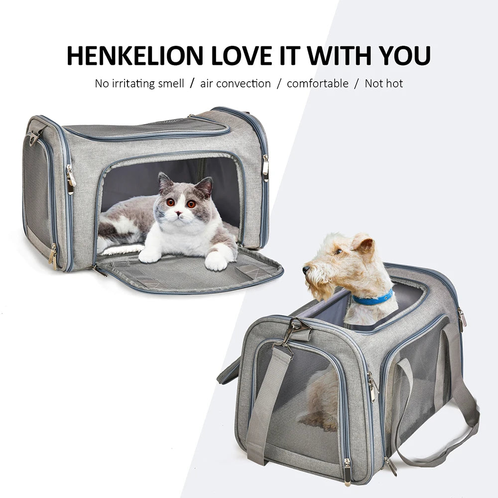 Airline-Approved Carrier Bag for Small Pets