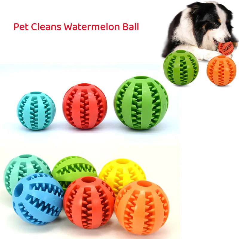 Silicone Dog Chew Toy Ball for Small Dogs