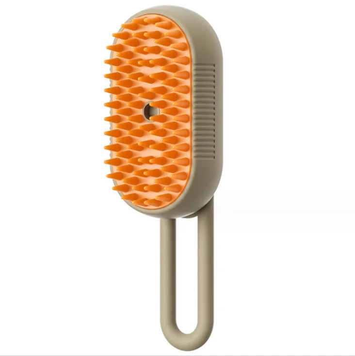 Steam Pet Grooming Comb - 4-in-1 Anti-Flyaway Brush