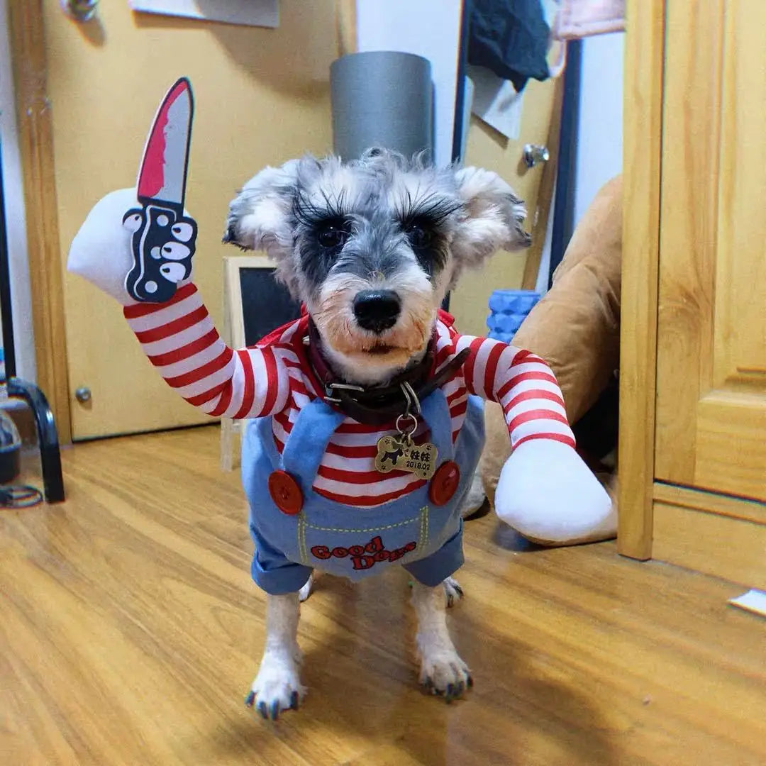 Halloween Pawsome Chucky Pet Costume