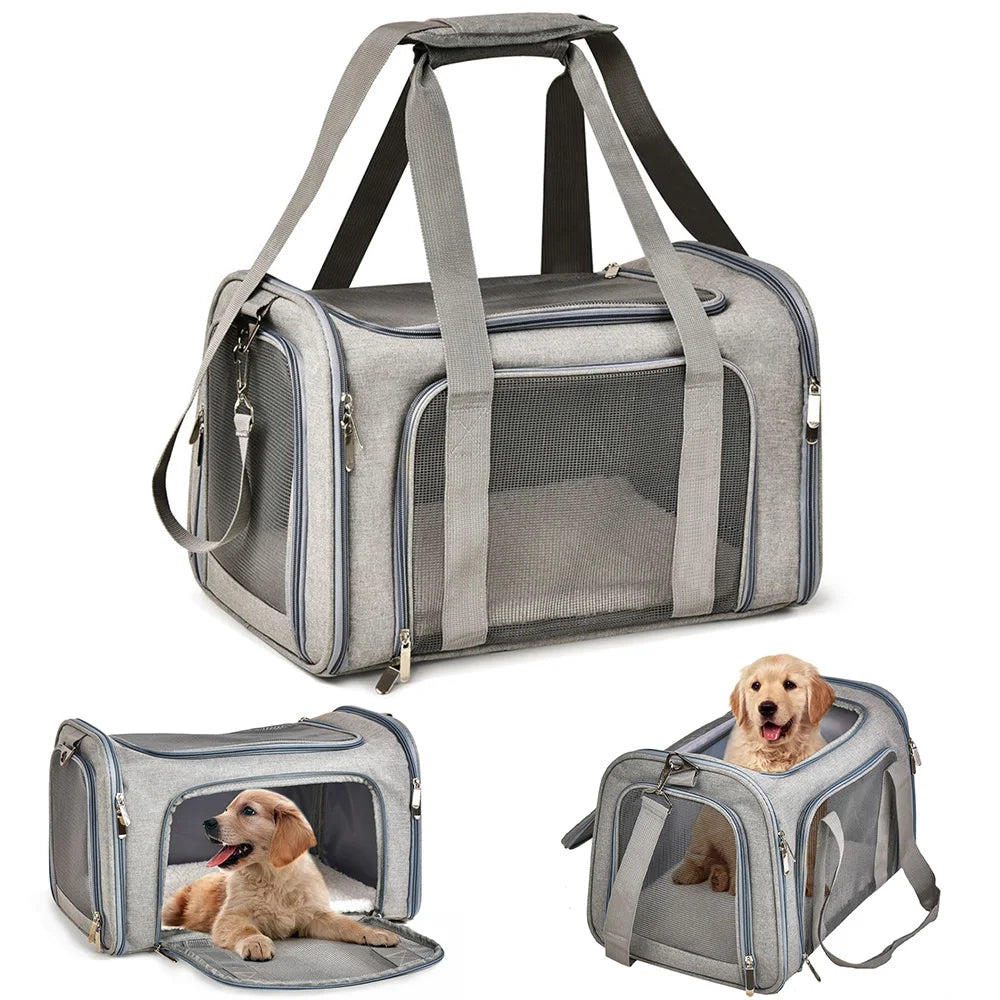 Airline-Approved Carrier Bag for Small Pets