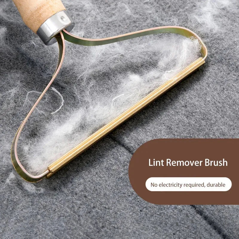 Portable Pet Hair & Lint Remover Brush – Eco-Friendly Manual Cleaning Tool